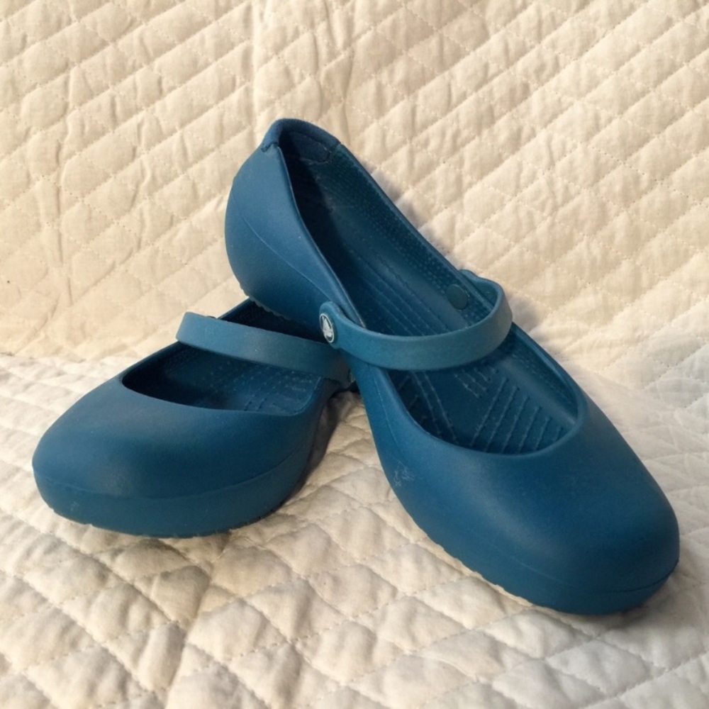 Crocs Women’s Alice Work Flat | Blue | Size 6
